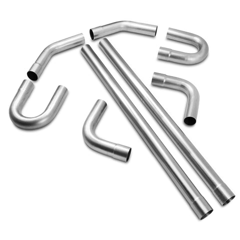 3” Custom Exhaust Kit Mild Steel Tubing Mandrel Bend Pipe Straight & U-Bend
