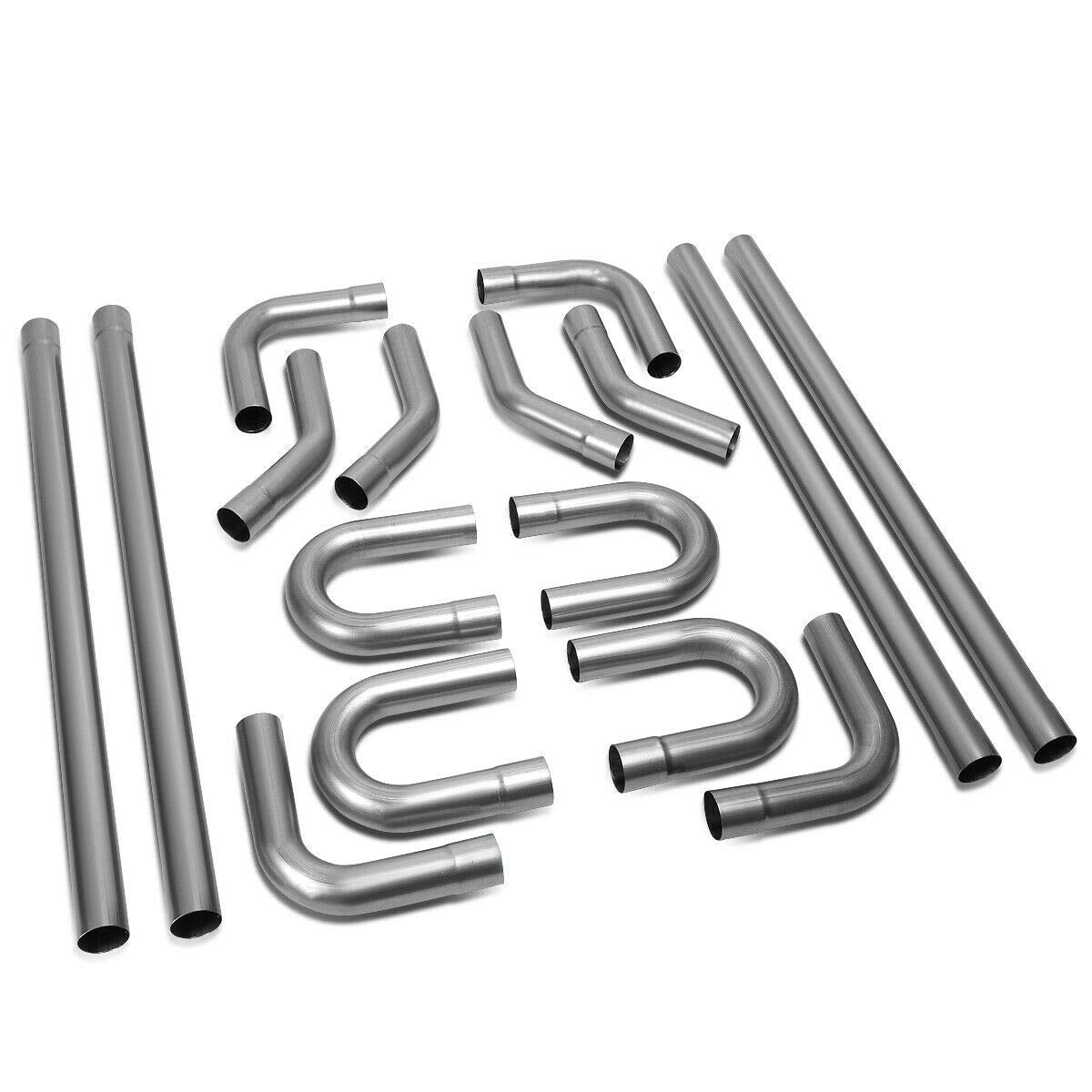 3” Custom Exhaust Kit Mild Steel Tubing Mandrel Bend Pipe Straight & U-Bend